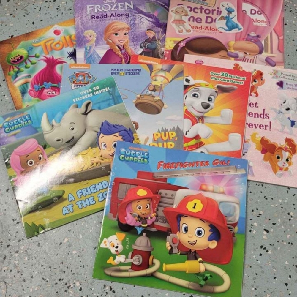 Sticker And CD Books